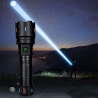 Helius 3000m White Laser Long Range Self-Defense Waterproof Portable Rechargeable LED Tactical Light Torch Flashlight