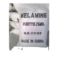 Melamine supplier C3H6N6 China 108-78-1 price 99.8% plywood raw material white melamine