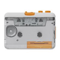 New Arrival WJJ Personal Personalized Transparent Portable Walkman Audio MP3 Cassette Player