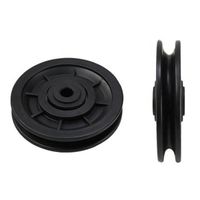 Free Sample Solid Durable Plastic Nylon OD 50mm Fitness Equipment Accessories In Stock Gym Pulleys