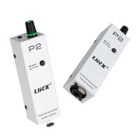 URX P2 Ultra Compact Battery Active Portable Metal Personal Monitoring Headphone Amplifier with XLR/TRS Input 3.5mm Output