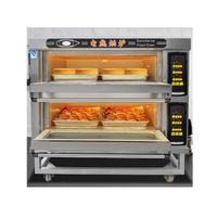 Hot selling baking oven electric commercial bread baking oven automatic 1/2/3 layer pita bread oven for sale