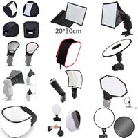 Kaliou universal foldable portable photography flash diffuser box diffuser reflector SLR camera