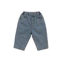 Children's Korean style loose denim trousers, spring and autumn Korean style children's clothing, boys' casual trousers, Korean style fashion pants