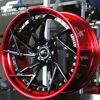 classic 2-piece forged aluminum alloy wheels