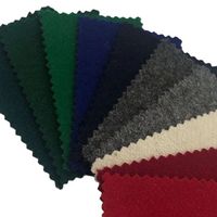 600g/m 400gsm 50% wool 50% polyester woolen fabric plain melton fabric