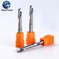 Single-edged solid carbide reverse milling cutter/milling cutter