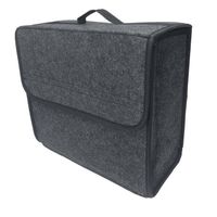 Large capacity anti-skid car trunk storage bag