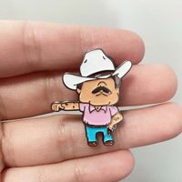 Enamel Pins Wholesale High Quality Custom LOW MOQ El Chapo Mexican Hat Pins