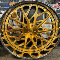 OEM Personality Aluminum/Alloy 4x4 Single 22/24/26/28/30 Inch Polished Forgiato Wheels