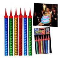 Hot selling ice fountain fireworks birthday cake candles wedding bar party cake fireworks candles wholesale