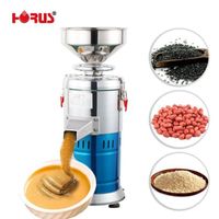 Horus 15kg/h efficiency 2850 rpm high speed nut grinder sesame tahini grinder peanut butter making machine