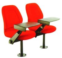 Auditorium Chair AXIS T7 Lecture Hall Durable solid material Sturdy metal single base High comfort Molded foam