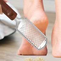 Foot Cleaner Metal Foot Pedicure Tool Dead Skin Remover Kit Stainless Steel Callus Remover Foot File Scraper Skin Care Tool