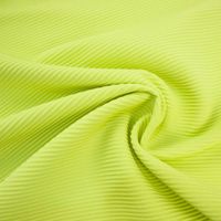 Custom high quality nylon 78% lycra 22% four way stretch ribbed swimsuit fabric with UV protection