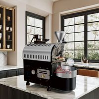 Small intelligent commercial coffee bean roaster KY600g/200g high quality single product roasting OLED screen touch electric home