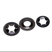 Custom All Types M20 65Mn Steel 8.8 Grade Black Spring Round Shaft Arched Push-In Spring Washer 6014