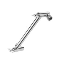 Shower Extension Arm Shower Head Extension Adjustable Height Angle Brass Chrome Plated Universal Bracket for Rain Shower Heads