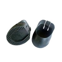 Rubber horseshoe shoes are used for horseshoe care with rubber material