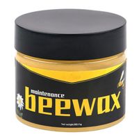 Beeswax wood seasoning beeswax furniture leather care care polished waterproof wear-resistant wax natural beeswax care