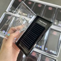 Dark fluffy eyelashes eyelash extensions Supply tray cashmere matte black personal eyelashes quantity eyelash extensions